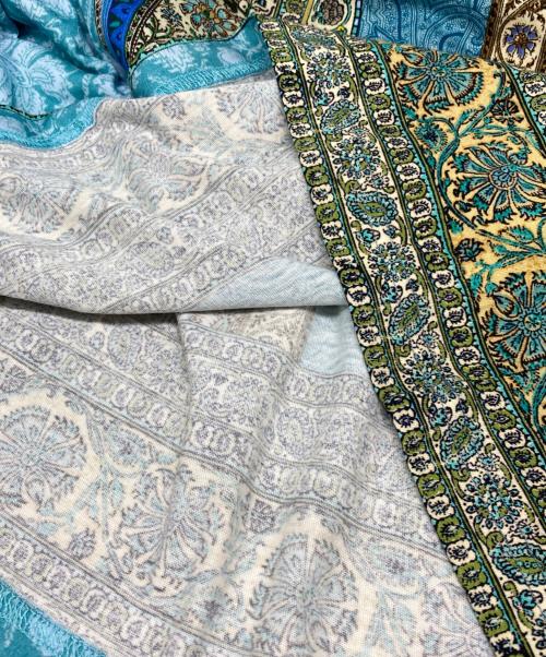 ETRO（エトロ）ETRO (エトロ) ペイズリーtシャツ ブルー サイズ:XLの古着・服飾アイテム