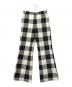 ACNE STUDIOS（アクネ ストゥディオス）の古着「チェックパンツ」｜ブラック