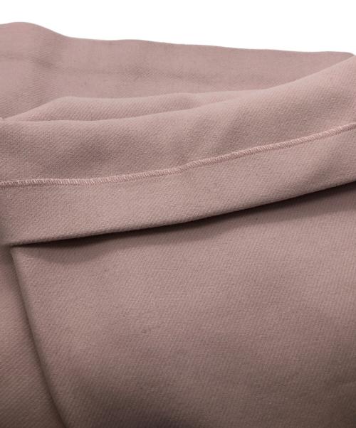 MM6 Maison Margiela（エムエムシックスメゾンマルジェラ）MM6 Maison Margiela (エムエムシックスメゾンマルジェラ) ウールフレアパンツ ピンク サイズ:40 未使用品の古着・服飾アイテム