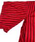 中古・古着 COMME des GARCONS SHIRT (コムデギャルソンシャツ) Stripe Shortsleeve Shirt レッド サイズ:M 未使用品：13000円