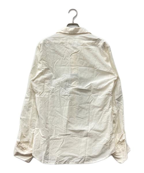 ANN DEMEULEMEESTER（アンドゥムルメステール）ANN DEMEULEMEESTER (アンドゥムルメステール) 長袖シャツ ベージュ サイズ:XXSの古着・服飾アイテム