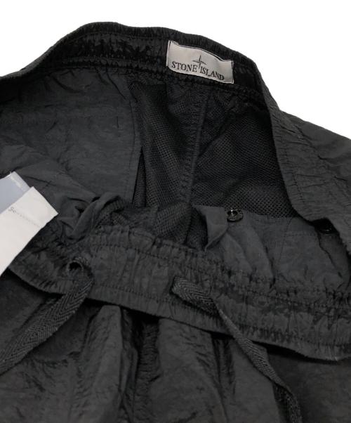 STONE ISLAND（ストーンアイランド）STONE ISLAND (ストーンアイランド) ナイロンメタルイージーパンツ ブラック サイズ:W34の古着・服飾アイテム