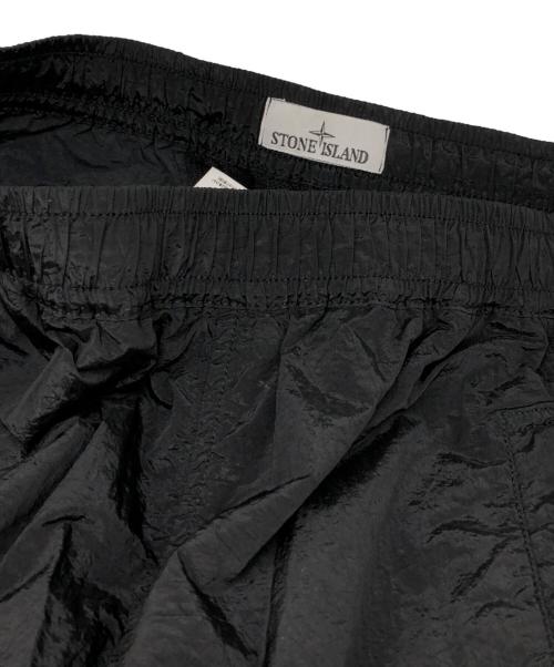 STONE ISLAND（ストーンアイランド）STONE ISLAND (ストーンアイランド) ナイロンメタルイージーパンツ ブラック サイズ:W34の古着・服飾アイテム