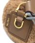 中古・古着 MaxMara (マックスマーラ) SMALL 'TEDDYROLLS' TEDDY CAMEL BAG ブラウン サイズ:下記参照：40000円