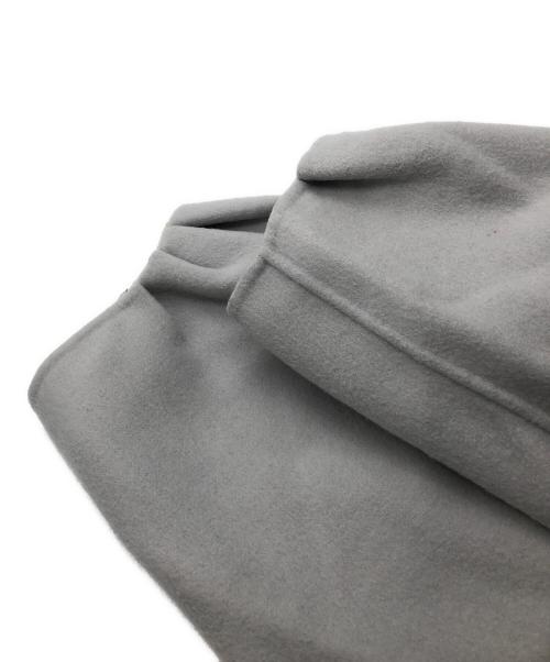 ADORE（アドーア）ADORE (アドーア) 2TONEリバーコート ブルー×ベージュ サイズ:36の古着・服飾アイテム