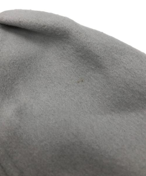 ADORE（アドーア）ADORE (アドーア) 2TONEリバーコート ブルー×ベージュ サイズ:36の古着・服飾アイテム