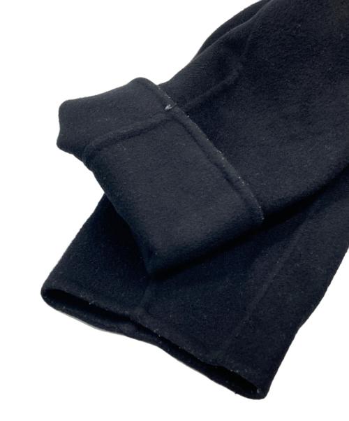 icB（アイシービー）icB (アイシービー) ウールリバー ロングトレンチコート ブラック サイズ:4の古着・服飾アイテム