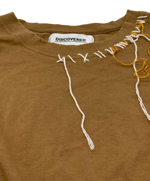 DISCOVERED（ディスカバード）DISCOVERED (ディスカバード) LOOPING DAMAGE CUTSEWN ブラウン サイズ:1 未使用品の古着・服飾アイテム