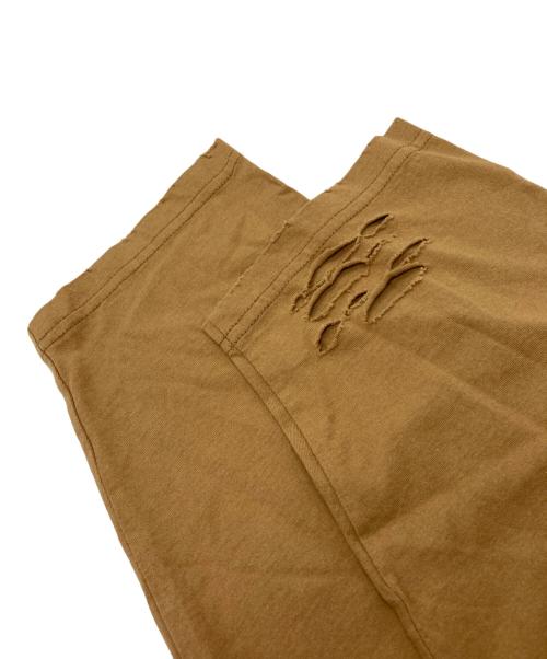 DISCOVERED（ディスカバード）DISCOVERED (ディスカバード) LOOPING DAMAGE CUTSEWN ブラウン サイズ:1 未使用品の古着・服飾アイテム