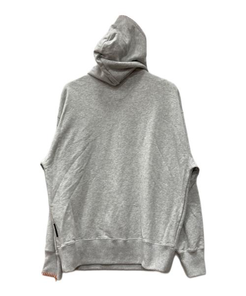 MSGM（エムエスジーエム）MSGM (エムエスジーエム) プルオーバーパーカー グレー サイズ:M 未使用品の古着・服飾アイテム