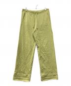 GANNIガニー）の古着「Light Isoli Wide Leg pants」｜グリーン