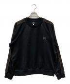 Needlesニードルズ）の古着「Track Crew Neck Shirt」｜ブラック