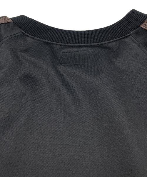 Needles（ニードルズ）Needles (ニードルズ) Track Crew Neck Shirt ブラック サイズ:Mの古着・服飾アイテム