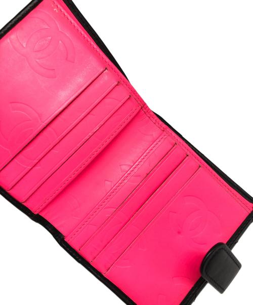 CHANEL（シャネル）CHANEL (シャネル) マトラッセ2つ折り財布 ブラック サイズ:下記参照の古着・服飾アイテム