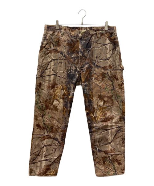 CarHartt（カーハート）CarHartt (カーハート) リアルツリーペインターパンツ ブラウン サイズ:表記無の古着・服飾アイテム