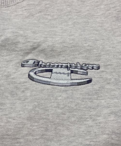 SUPREME（シュプリーム）SUPREME (シュプリーム) Champion (チャンピオン) クルーネックスウェット グレー サイズ:Sの古着・服飾アイテム