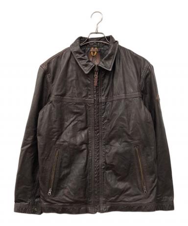 TIMBERLAND THEBRITISHMILLERAIN レザージャケット 中古・古着通販】Timberland (ティンバーランド) レザージャケット