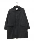 U.A. GreenLabelRelaxingユナイテッドアローズグリーンレーベル リラクシング）の古着「A+ PERTEX UNLIMITED ステンカラーコート」｜ブラック
