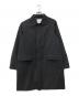 U.A. GreenLabelRelaxing（ユナイテッドアローズグリーンレーベル リラクシング）の古着「A+ PERTEX UNLIMITED ステンカラーコート」｜ブラック