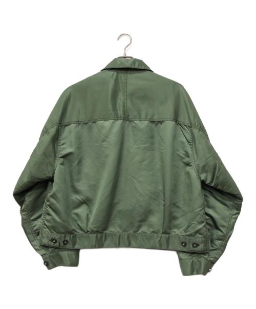 elephant TRIBAL fabrics（エレファントトライバルファブリックス）elephant TRIBAL fabrics (エレファントトライバルファブリックス) ナイロントラッカージャケット カーキ サイズ:Fの古着・服飾アイテム