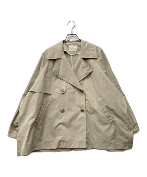 IENA（イエナ）IENA (イエナ) Peポプリンオーバーショートコート ベージュ サイズ:36の古着・服飾アイテム