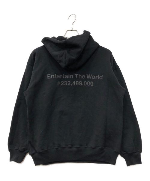 The Ennnoy Professional（ザ エンノイ プロフェッショナル）The Ennnoy Professional (ザ エンノイ プロフェッショナル) プルオーバーパーカー ブラック サイズ:Mの古着・服飾アイテム