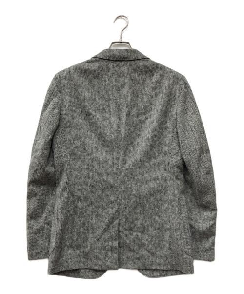 Belvest（ベルヴェスト）Belvest (ベルヴェスト) ヘリンボーン3Bジャケット グレー サイズ:46の古着・服飾アイテム