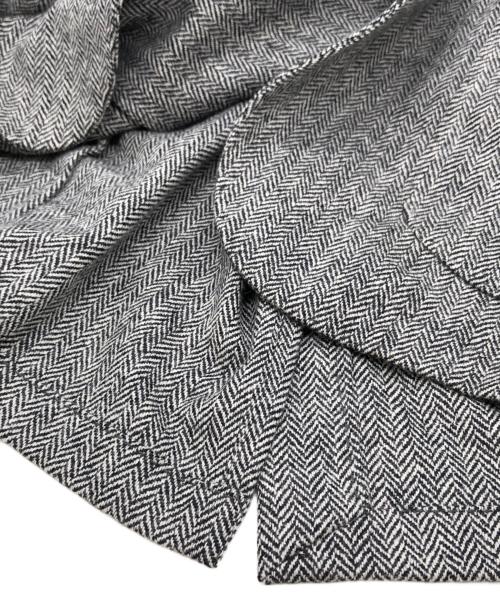 Belvest（ベルヴェスト）Belvest (ベルヴェスト) ヘリンボーン3Bジャケット グレー サイズ:46の古着・服飾アイテム