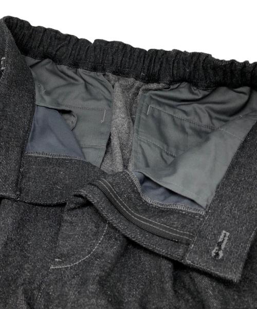 maison kitsune（メゾンキツネ）MAISON KITSUNE (メゾンキツネ) and wander (アンドワンダー) ウールパンツ グレー サイズ:4の古着・服飾アイテム