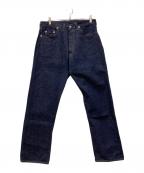 one piece of rockワンピースオブロック）の古着「409 セルビッチデニムパンツ」｜インディゴ