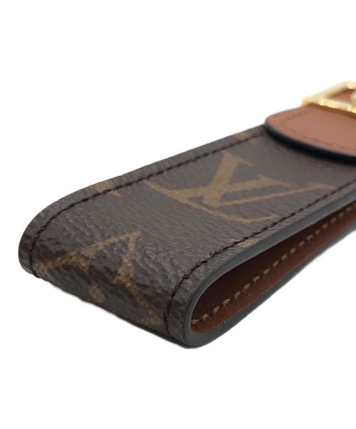LOUIS VUITTON（ルイ ヴィトン）LOUIS VUITTON (ルイ ヴィトン) ドランヌドーフィーヌモノグラムキーホールダー ブラウン サイズ:下記参照の古着・服飾アイテム