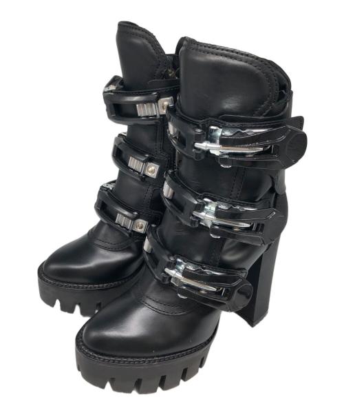 DSQUARED2（ディースクエアード）DSQUARED2 (ディースクエアード) ロングブーツ ブラック サイズ:36の古着・服飾アイテム