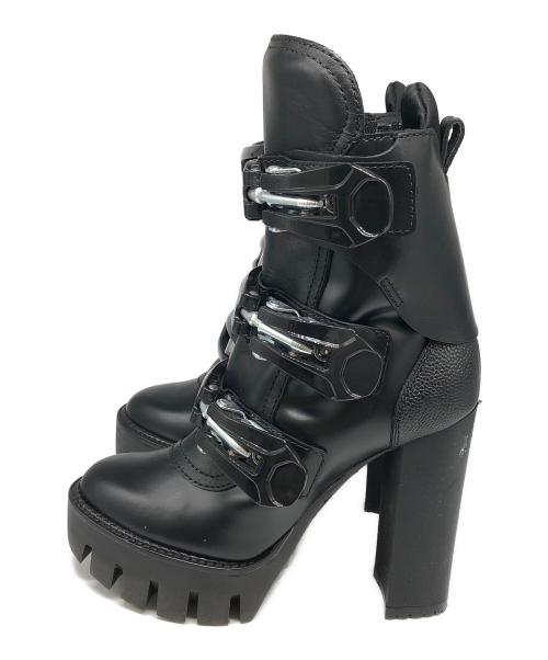 DSQUARED2（ディースクエアード）DSQUARED2 (ディースクエアード) ロングブーツ ブラック サイズ:36の古着・服飾アイテム