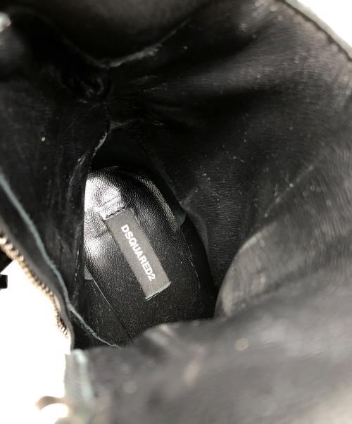 DSQUARED2（ディースクエアード）DSQUARED2 (ディースクエアード) ロングブーツ ブラック サイズ:36の古着・服飾アイテム