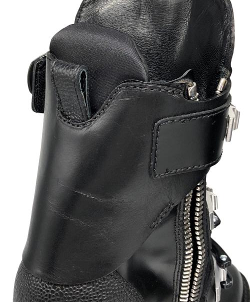 DSQUARED2（ディースクエアード）DSQUARED2 (ディースクエアード) ロングブーツ ブラック サイズ:36の古着・服飾アイテム