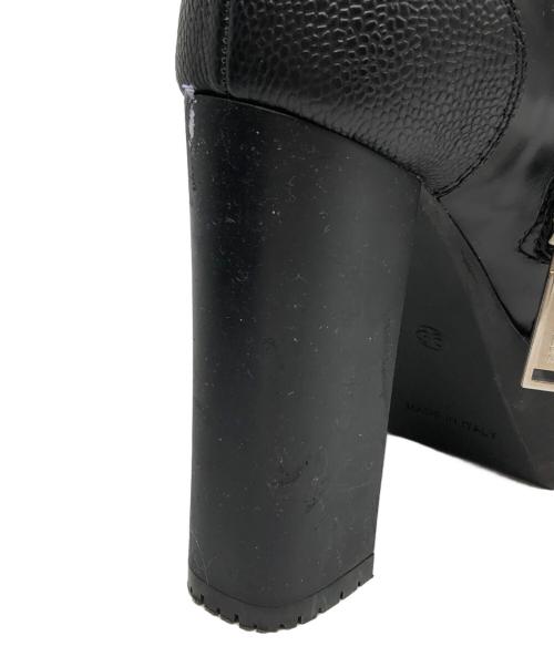 DSQUARED2（ディースクエアード）DSQUARED2 (ディースクエアード) ロングブーツ ブラック サイズ:36の古着・服飾アイテム