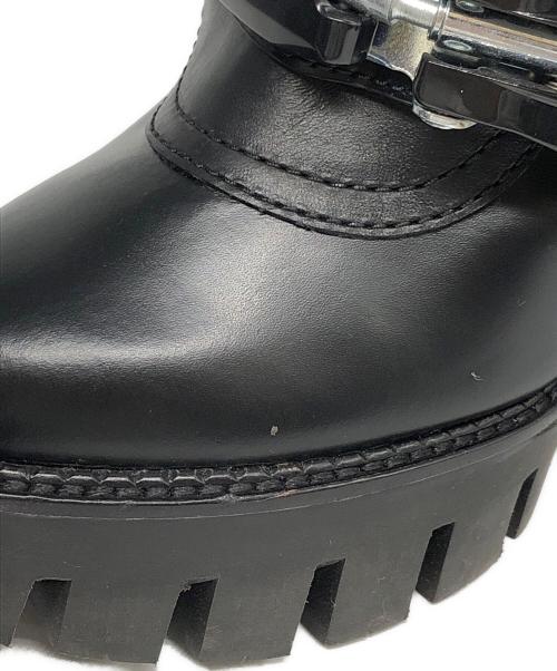 DSQUARED2（ディースクエアード）DSQUARED2 (ディースクエアード) ロングブーツ ブラック サイズ:36の古着・服飾アイテム