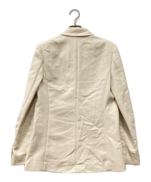 allureville（アルアバイル）allureville (アルアバイル) ダブルジャケット アイボリー サイズ:1の古着・服飾アイテム