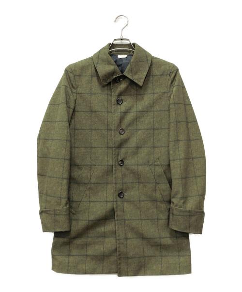 COMME des GARCONS HOMME DEUX（コムデギャルソン オム ドゥ）COMME des GARCONS HOMME DEUX (コムデギャルソン オム ドゥ) ステンカラーコート カーキ サイズ:XSの古着・服飾アイテム