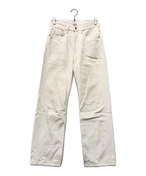 AURALEE（オーラリー）AURALEE (オーラリー) HARD TWIST DENIM 5P PANTS アイボリー サイズ:28の古着・服飾アイテム
