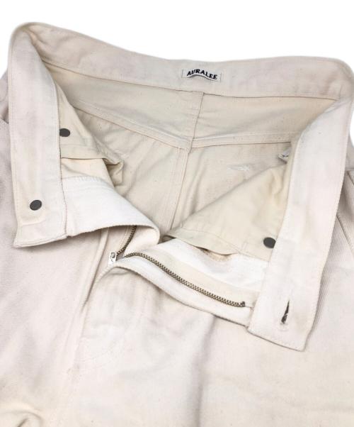 AURALEE（オーラリー）AURALEE (オーラリー) HARD TWIST DENIM 5P PANTS アイボリー サイズ:28の古着・服飾アイテム