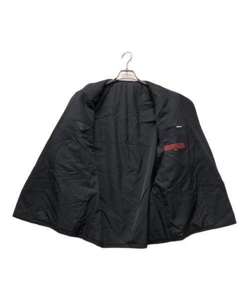 COMME des GARCONS HOMME DEUX（コムデギャルソン オム ドゥ）COMME des GARCONS HOMME DEUX (コムデギャルソン オム ドゥ) ダブルブレスト ストライプセットアップ ブラック サイズ:Sの古着・服飾アイテム