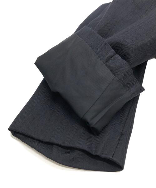 COMME des GARCONS HOMME DEUX（コムデギャルソン オム ドゥ）COMME des GARCONS HOMME DEUX (コムデギャルソン オム ドゥ) ダブルブレスト ストライプセットアップ ブラック サイズ:Sの古着・服飾アイテム