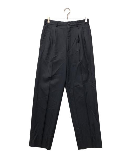 COMME des GARCONS HOMME DEUX（コムデギャルソン オム ドゥ）COMME des GARCONS HOMME DEUX (コムデギャルソン オム ドゥ) ダブルブレスト ストライプセットアップ ブラック サイズ:Sの古着・服飾アイテム