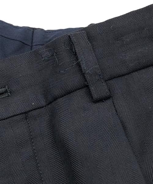 COMME des GARCONS HOMME DEUX（コムデギャルソン オム ドゥ）COMME des GARCONS HOMME DEUX (コムデギャルソン オム ドゥ) ダブルブレスト ストライプセットアップ ブラック サイズ:Sの古着・服飾アイテム