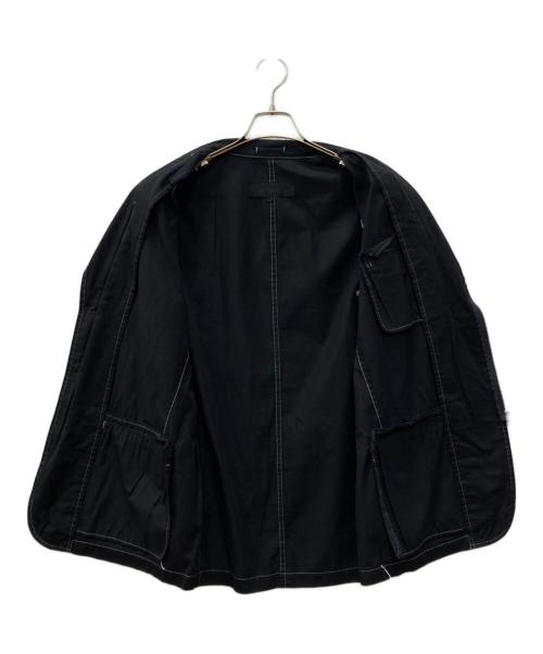 COMME des GARCONS HOMME（コムデギャルソン オム）COMME des GARCONS HOMME (コムデギャルソン オム) コットンステッチジャケット ブラック サイズ:Lの古着・服飾アイテム