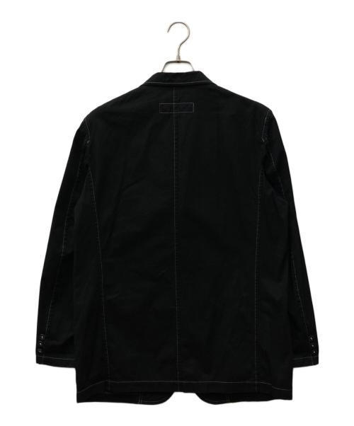 COMME des GARCONS HOMME（コムデギャルソン オム）COMME des GARCONS HOMME (コムデギャルソン オム) コットンステッチジャケット ブラック サイズ:Lの古着・服飾アイテム