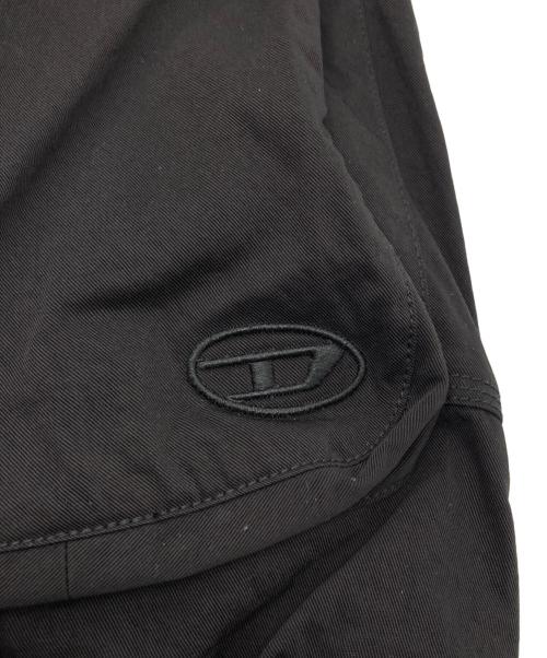 DIESEL（ディーゼル）DIESEL (ディーゼル) O-MIRTA-NL 3Dポケットロングスカート ブラック サイズ:28の古着・服飾アイテム