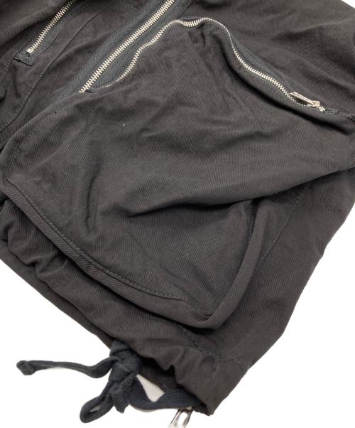 DIESEL（ディーゼル）DIESEL (ディーゼル) O-MIRTA-NL 3Dポケットロングスカート ブラック サイズ:28の古着・服飾アイテム