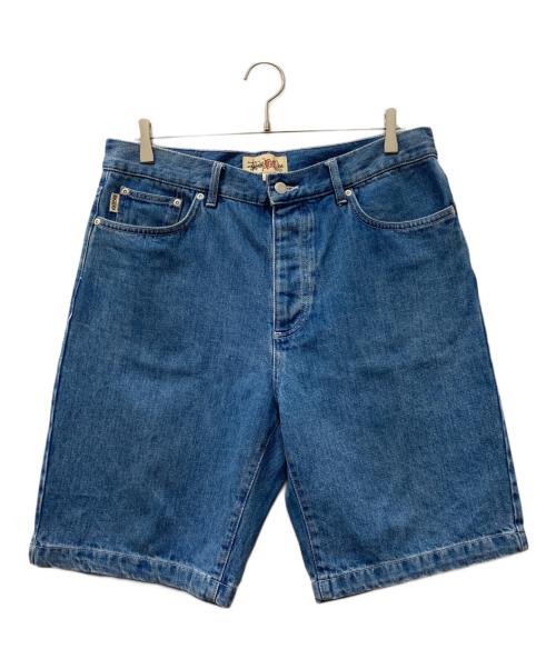 stussy（ステューシー）stussy (ステューシー) Big OL Jean Shorts ブルー サイズ:SIZE 81cm (W32)の古着・服飾アイテム